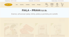 Desktop Screenshot of fialapraha.cz