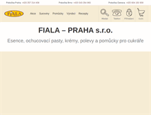 Tablet Screenshot of fialapraha.cz